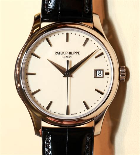 patek philippe calatrava men's watch|patek calatrava price.